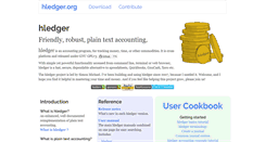 Desktop Screenshot of hledger.org